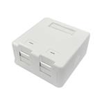 Box/krabica Lanview na omietku pre 2x keystone RJ45