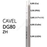 Koaxiálny kábel CAVEL DG80ZH LSZH 5mm ClassA(Dca,s2,d2,a1) 150m