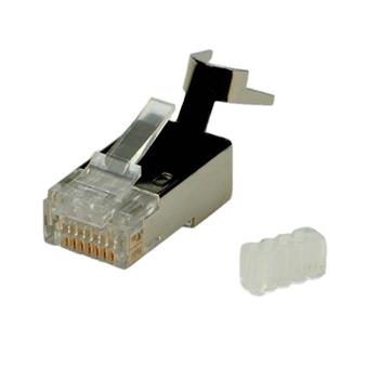 Konektor RJ45 krimplovací tienený Cat.6, 6A, 7