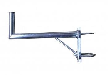 Konzola stožiarová STV500/200-42GZ, 2x vinkel so vzperou, rozteč dier 100 mm