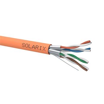 LAN kábel SOLARIX Cat.6A, STP(U-FTP), LSOH, B2ca,s1,d1,a1, predaj na metre