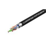 LAN kábel vonkajší Lanview Cat6 F/UTP, PE, predaj na metre