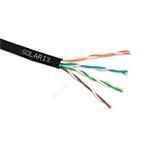 LAN kábel vonkajší SOLARIX Cat.5e, UTP, PE, gélový, Box 305m