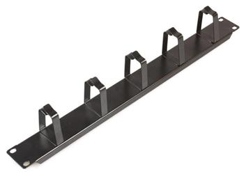 MicroConnect káblový organizér, 1U pre 19" rack