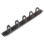 MicroConnect káblový organizér, 1U pre 19" rack