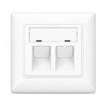 Modulárna zásuvka DATAWAY pre 2x keystone RJ45  