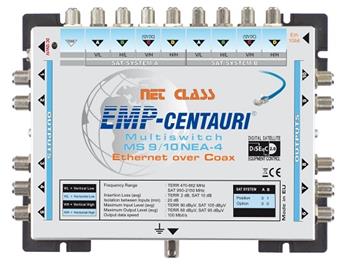 Multiprepínač EoC Ethernet EMP-Centauri MS9/10NEU-4 - Rozbalený