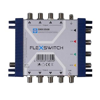 Multiprepínač pre 1 družicu WISI DXR 0508