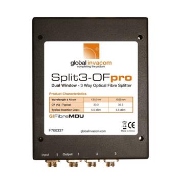 Optický rozbočovač Global Invacom 3 násobný