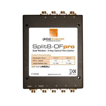 Optický rozbočovač Global Invacom 8 násobný