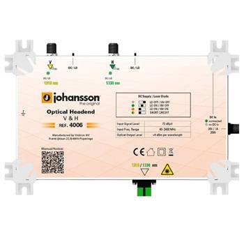 Optický vysielač Johansson 4006, 1310/1330/9dBm