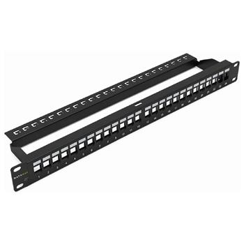Patchpanel DATAWAY 19", 1U, 24 portový, neosadený