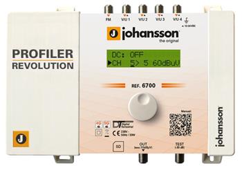 Programovateľný zosilňovač Johansson 6700 Profiler Revolution