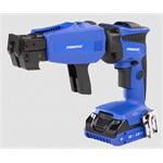 Skrutkovač AKU do SDK, 1x podávač, 2x aku 2Ah, nabíjačka 1,5A, rukavice, RawlCase