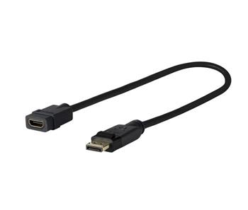 VIVOLINK Pro redukcia HDMI samica - Displayport samec