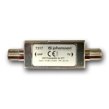 Zosilňovač Johansson 7317, 470-862 MHz, 15dB