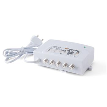 Zosilňovač Johansson 7724L2, 15-25dB, 4 výstupy, filter LTE700 5G